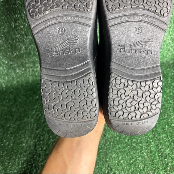 DANSKO XP 2.0 Professional Black Leather Clogs Slip On Comfort Shoes 38 / US 8 - Picture 10 of 12